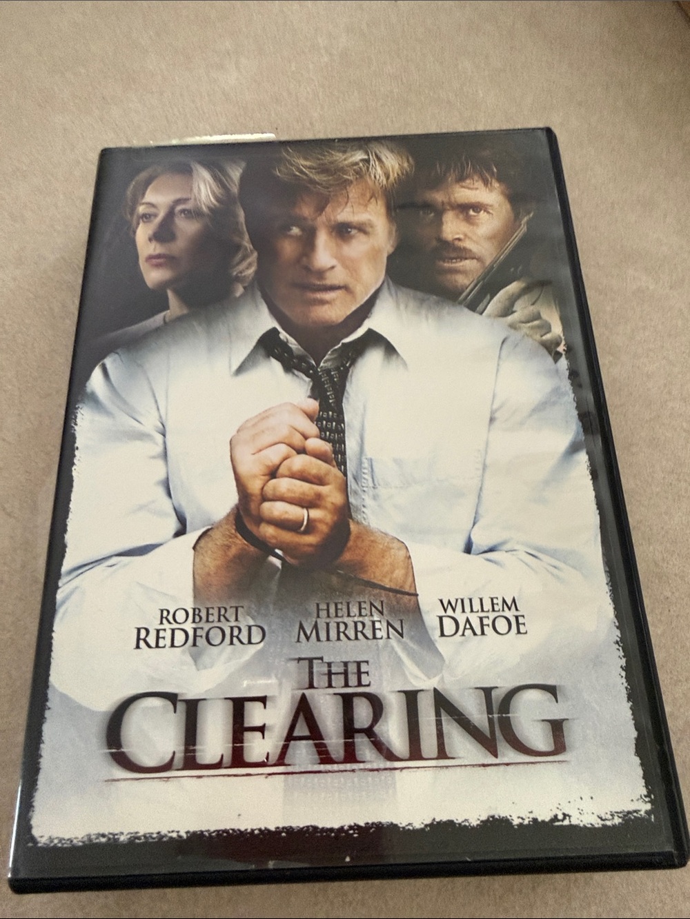 The Clearing DVD - White Cover with Cast Art